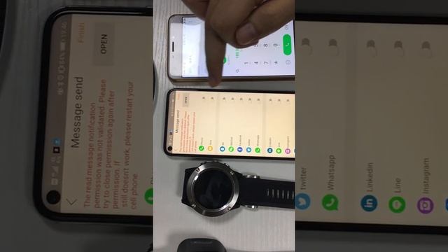 READSport Core function-SMS push and call notification смотреть онлайн