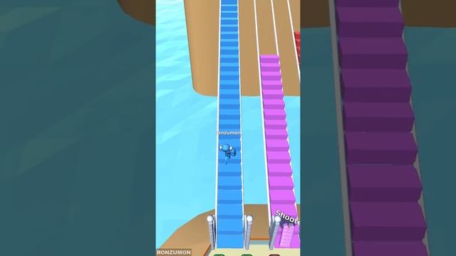 Bridge Race - Gameplay Level 1 To Level 10 - PART 1 (Android, IOS)