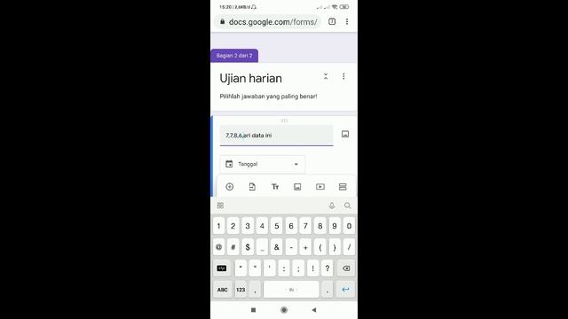 cara mudah membuat google form di HP Android смотреть онлайн