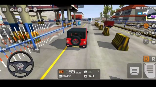 New Mahindra Thar Driving - Bus Simulator Indonesia - Car Games Android Gameplay смотреть онлайн