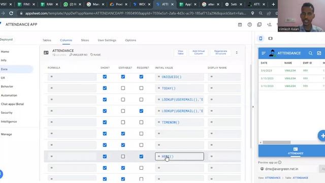 How to make attendance app with Location in AppSheet#attendance #appsheet #location#automation смотреть онлайн