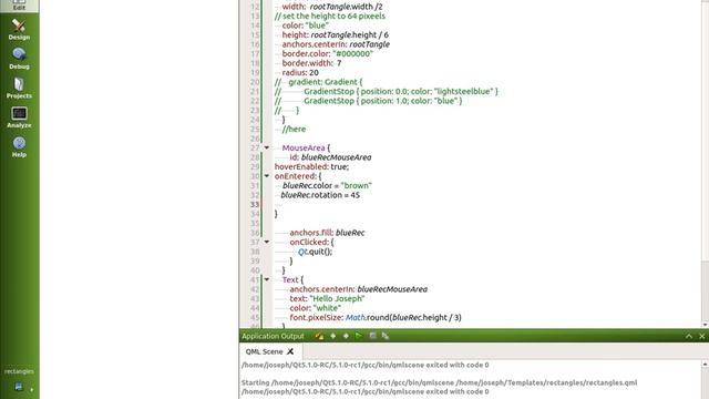 Qml Tutorial Part 8 || MouseArea смотреть онлайн