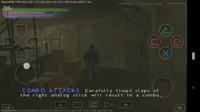 Jet Li Rise to Honor - Damon PS2 Pro Emulator Android Gameplay смотреть онлайн