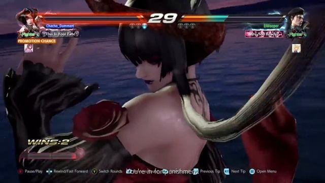 Dragunov ( ElWooper ) vs Eliza (Chacho_Dammert) - Ranked Online Tekken 7 смотреть онлайн