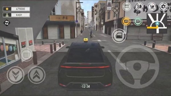 [Japan Taxi Simulator]Enjoy the thrill of travel without leaving home? Drive around Osaka with you!