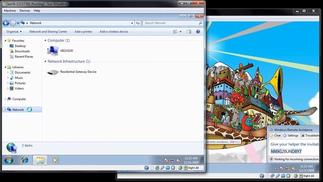 Windows 7: Remote Assistance смотреть онлайн