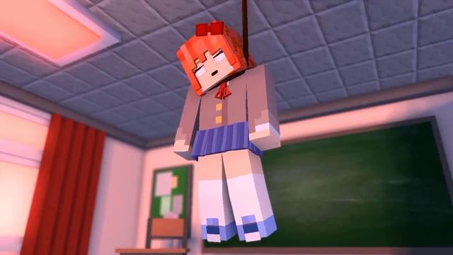 "Your Reality" Doki Doki Minecraft Animated Music Video (Song By Lizz Robinett) DDLC смотреть онлайн