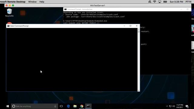 Komodo Command line Guide - How to Install Komodod for Windows смотреть онлайн