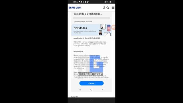 SAMSUNG LIBEROU ANDROID 13 PARA GALAXY A51 NO BRASIL смотреть онлайн