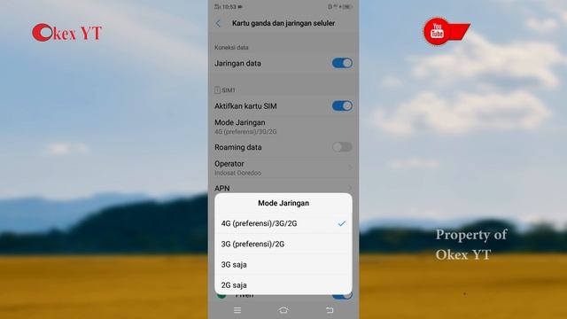 cara ganti jaringan 4G ke H+ 3G 2G di hp android vivo смотреть онлайн