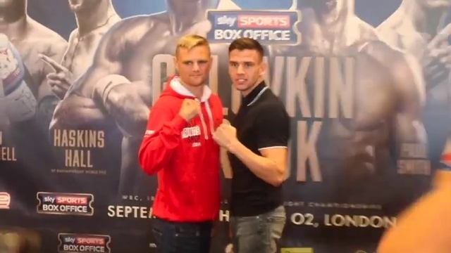 MARTIN J WARD v ANDY TOWNEND - OFFICIAL HEAD TO HEAD / GOLOVKIN v BROOK смотреть онлайн