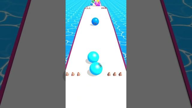 Faster Run 2048 - Ball game 3D ! All Levels Gameplay Part 37 android,ios смотреть онлайн