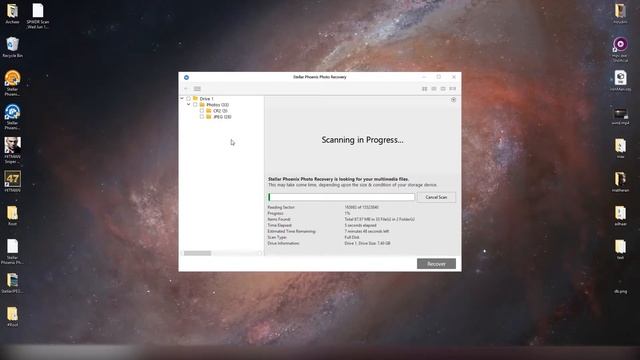 Recover files using Stellar Phoenix Photo Recovery Software смотреть онлайн