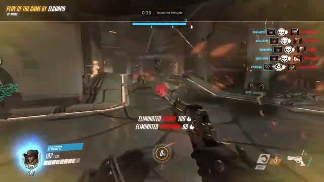 OVERWATCH: Head for the hills, McCree's on fire! - POTG смотреть онлайн