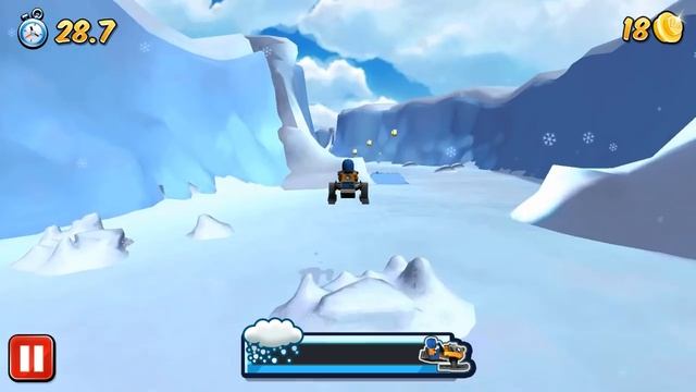LEGO - City My City - Mission: Snowmobile ... gameplay/walkthrough... Free game on android смотреть онлайн
