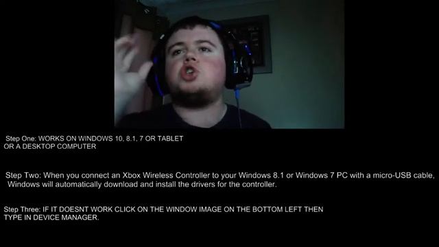 Tutorial On How To Connect Your Xbox One Controller To PC!! смотреть онлайн