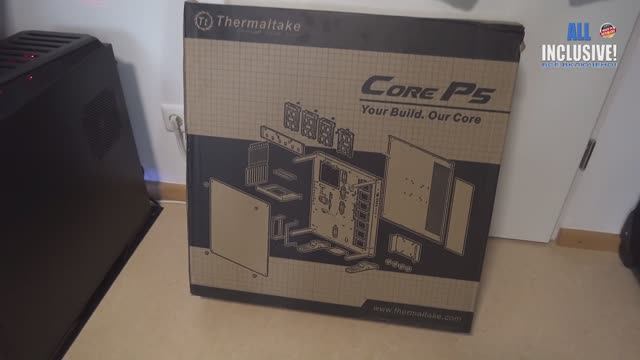 Корпус для моддинга ПК Thermaltake CORE P5 Распаковка и проблемы. RED MONSTER в новом теле :-) смотреть онлайн