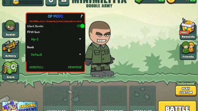 Mini Militia V 5.3.7 Mod menu apk | All Unlocked🔥🔥 | Mini militia mod menu apk смотреть онлайн
