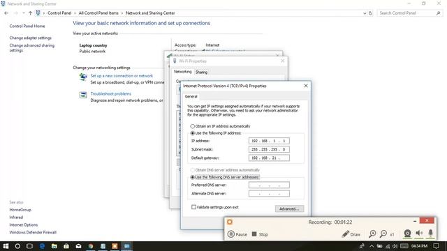 how to change your ip address on windows 10 смотреть онлайн