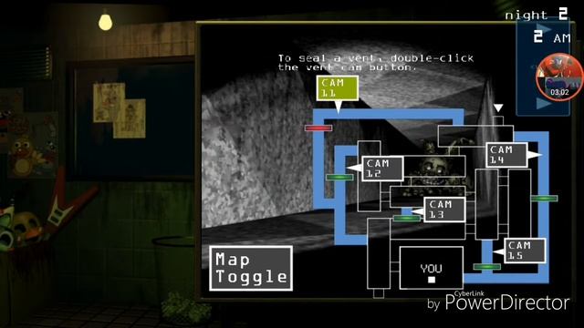 Five Nights at Freddy's 3 Night 2 Android смотреть онлайн