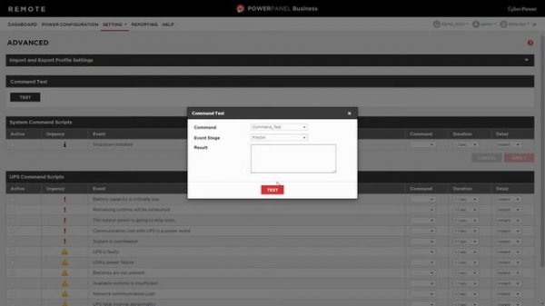 CyberPower PowerPanel Business Command Script Tutorial Video