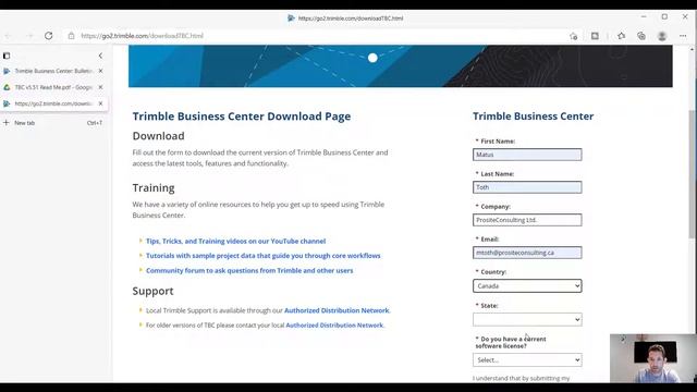 Trimble Business Center v5 51 update install and release notes смотреть онлайн