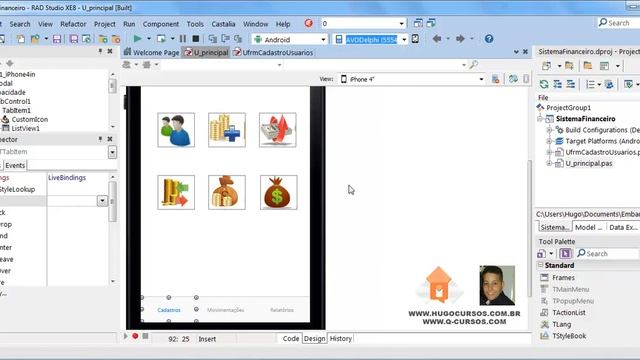 Curso de Android com Delphi XE8 - Aula 01 - Sistemas e Aplicativos Mobile смотреть онлайн