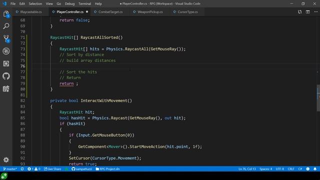 11 5Raycast Sorting смотреть онлайн