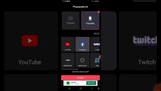 como aser videos en directo a facebook o a youtube con la app camera fi live,se las recomiendo okis смотреть онлайн