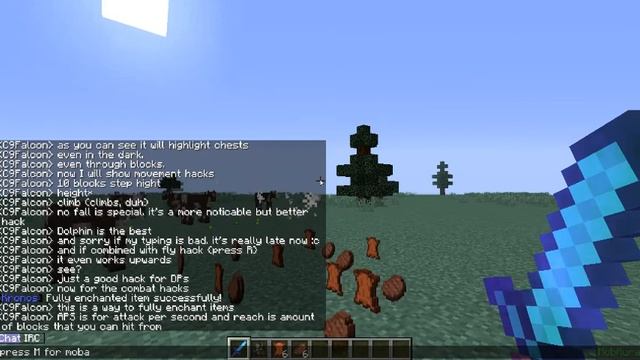 THE BEST HACKED CLIENT FOR MINECRAFT 1.8.x??? смотреть онлайн