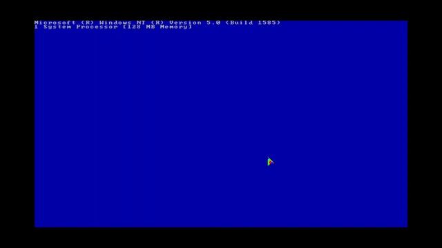 windows NT 5.0 blue screen of death смотреть онлайн