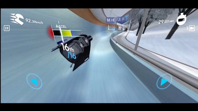 WINTER SPORTS BOBSLEIGH MOBILE GAME ANDROID GAMEPLAY 2024 смотреть онлайн