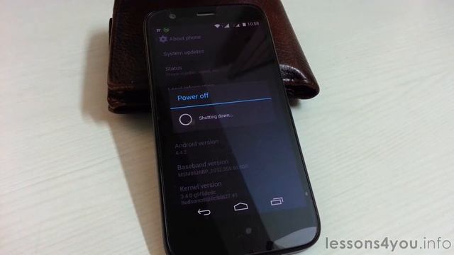 Android 4.4.4 KitKat on Moto G смотреть онлайн