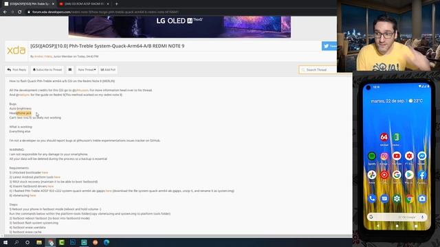 GSI ROM AOSP XIAOMI REDMI NOTE 9 смотреть онлайн