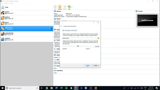 Create a virtual machine using Virtual Box смотреть онлайн