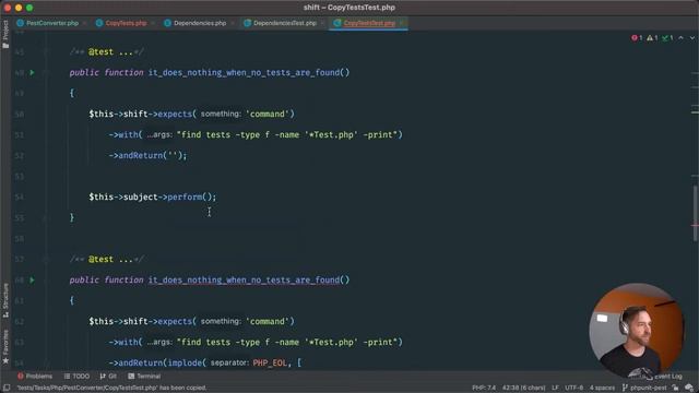 Shift - Building the PHPUnit to Pest Converter (Part 3) смотреть онлайн