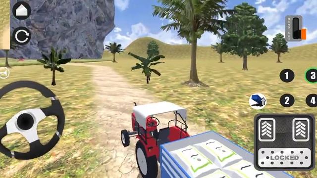 India real tractor simulator driving game play Episode 55 android game play 3D game play смотреть онлайн