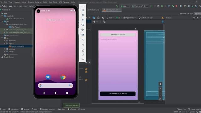 Pembuatan Komunikasi Mobile Client - Server Berbasis Android смотреть онлайн