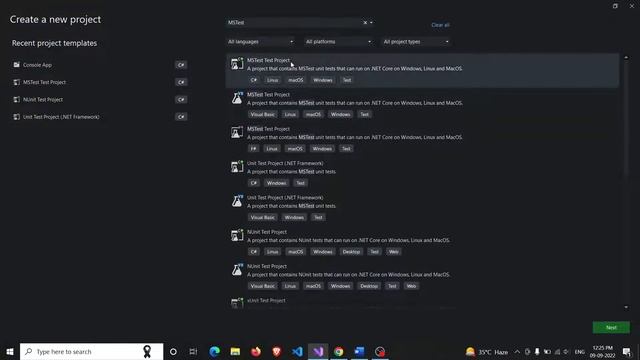 Testing your C# project || MSTest || Visual studio Community Edition || смотреть онлайн