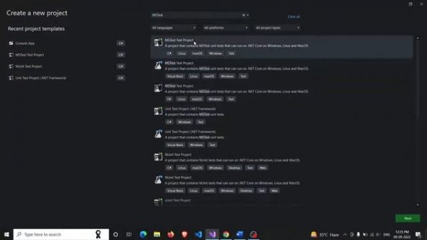 Testing your C# project || MSTest || Visual studio Community Edition ||