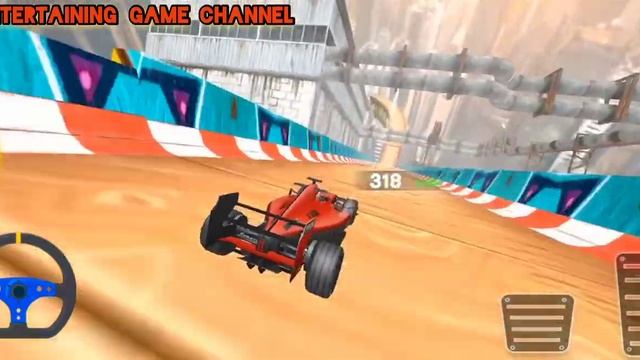 Formula Car Racing Stunts 3D Game #2 Android GamePlay - Car Games To Play - Kar Wala Game смотреть онлайн