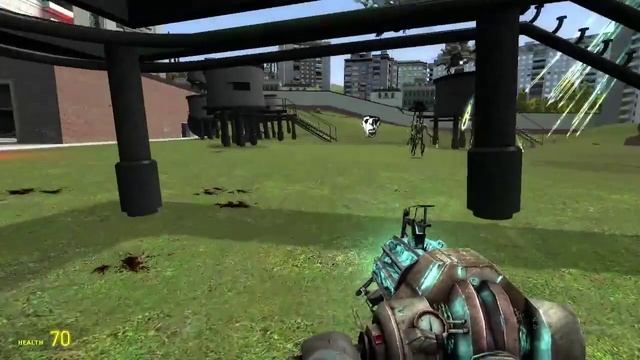 Nextbots Cause Mass Destruction In Gm_construct | Garry's Mod