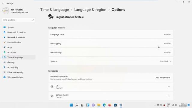 How to add US International Keyboard in Windows 11 смотреть онлайн