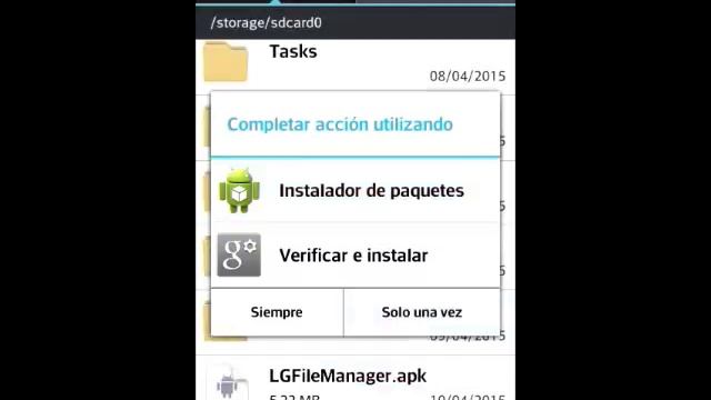 COMO TENER EL ADMINISTRADOR DE ARCHIVO COMO KITKAT EN LG L9 L7 L5 L3 2015 смотреть онлайн