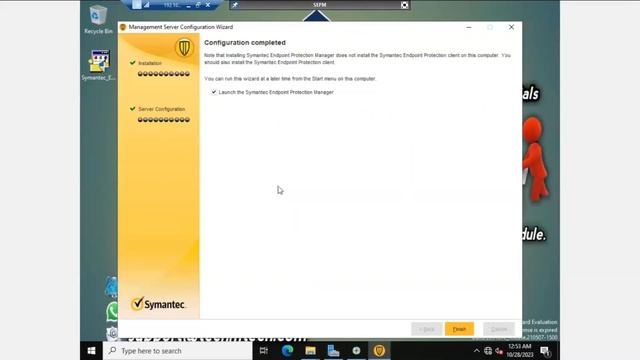 SEPM Symantec End Point Protection Manager | Step by Step Installation | Live Sessions | смотреть онлайн