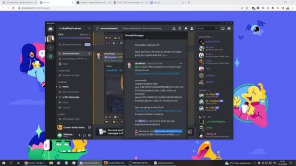 How to join ohnePixel's skin server