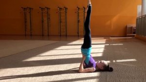 Упражнение Березка. Детская Художественная Гимнастика