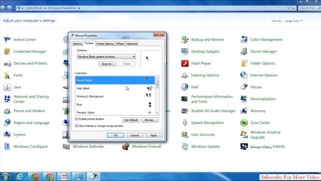 How to Change Cursor in Windows 7 - Bangla смотреть онлайн
