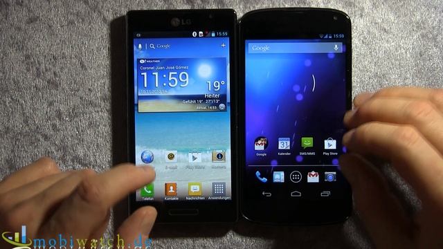 Google Nexus 4: Hands-On and Comparison with the LG Optimus L9 смотреть онлайн