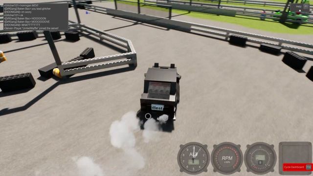 Brick Rigs - Drifting in multiplayer смотреть онлайн